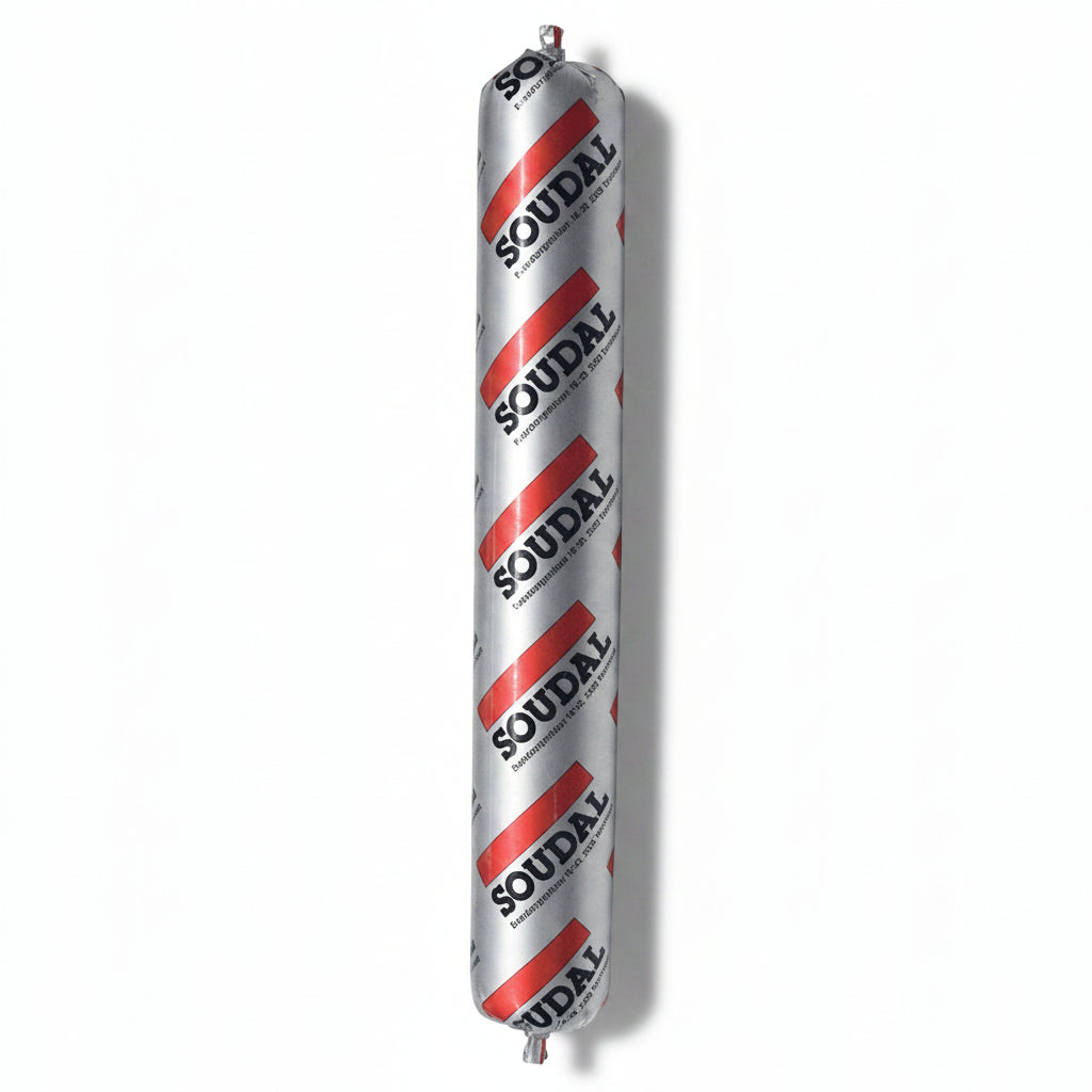SOUDAL SILIKON Silirub PRO W neutralny  RAL8003 Clay Brown 600ml